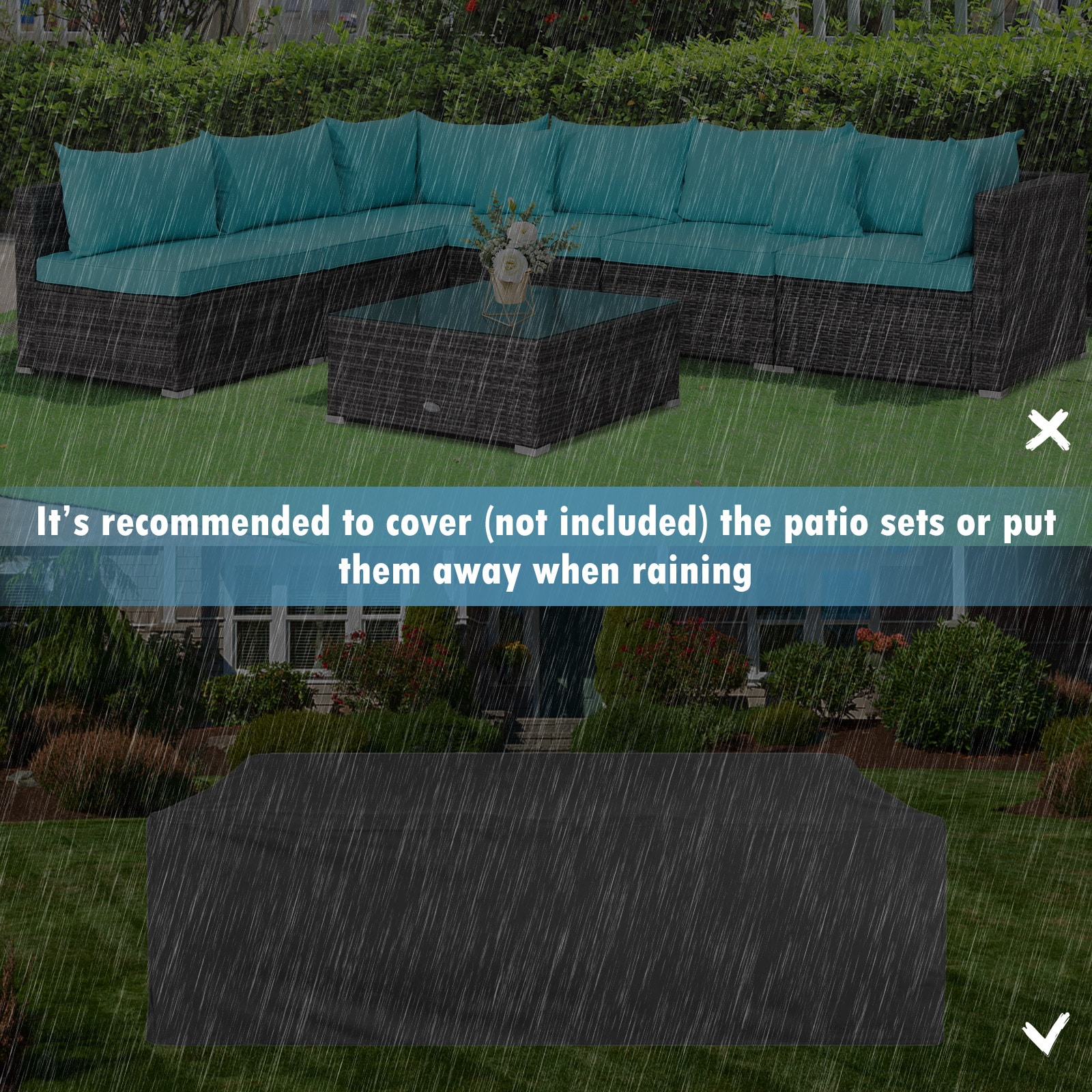 Volenca VOL-YWWN88 Patio-Sofas-Daybeds - View #5