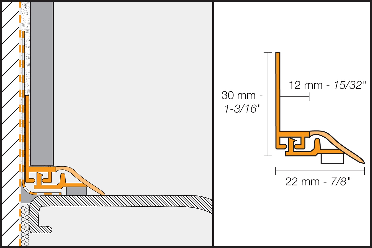 Schluter Systems AS20BW Tile-Edging-Trim - View #2
