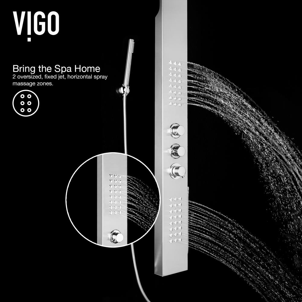 VIGO VG08009CH Showerhead-Bar-Panels - View #7