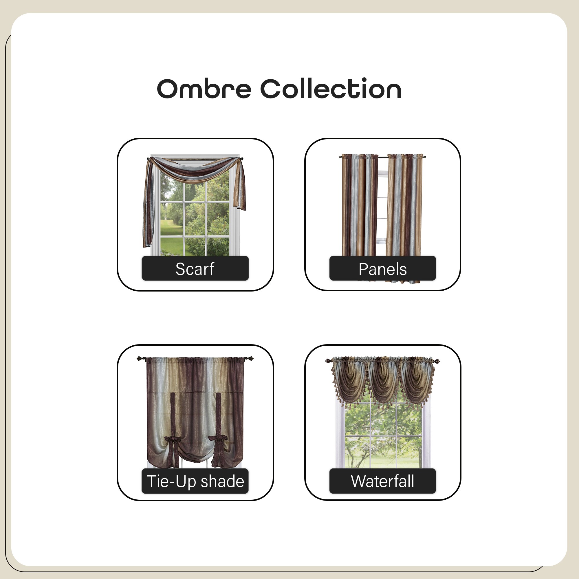 Achim OMSF144CH6 valances - View #6