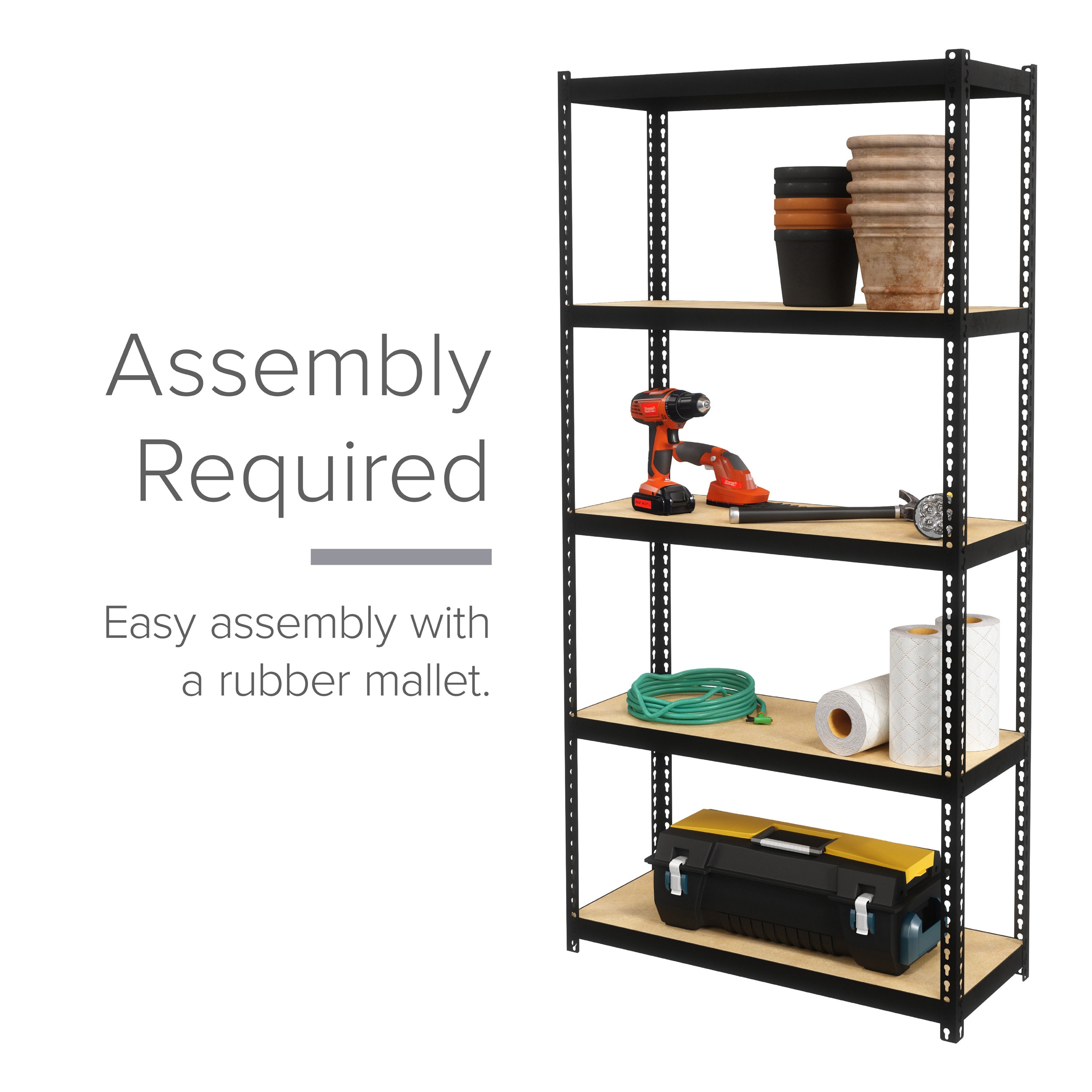 Space Solutions 22541 Free-Standing-Shelving - View #6