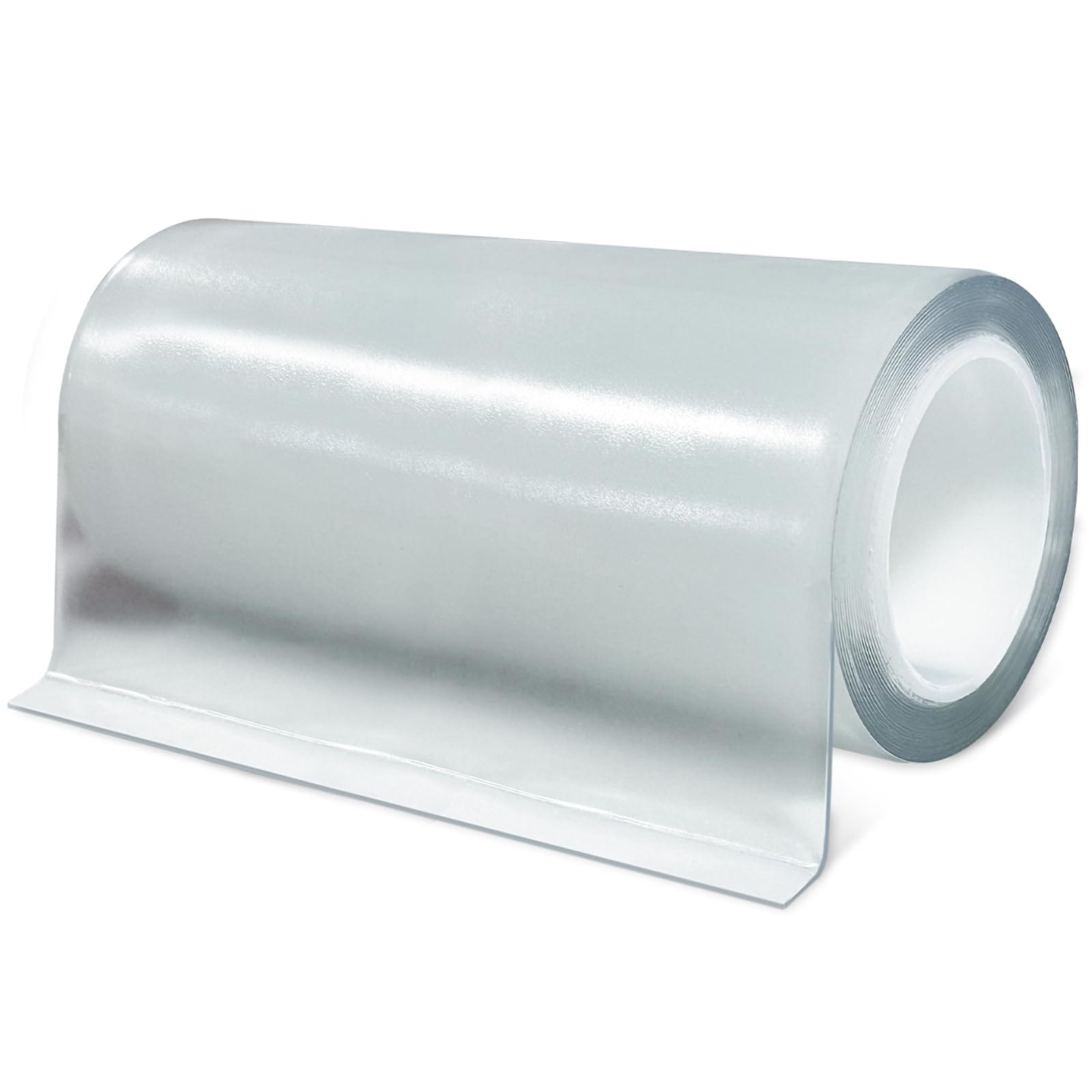 Phyfalip  Waterproof Repair Tape Clear Heavy Duty for Fabric Awning RV Roof Tarp Tent Sail Boat Cover Outdoor Patch Tear Resistant 5 Inch x 10FT