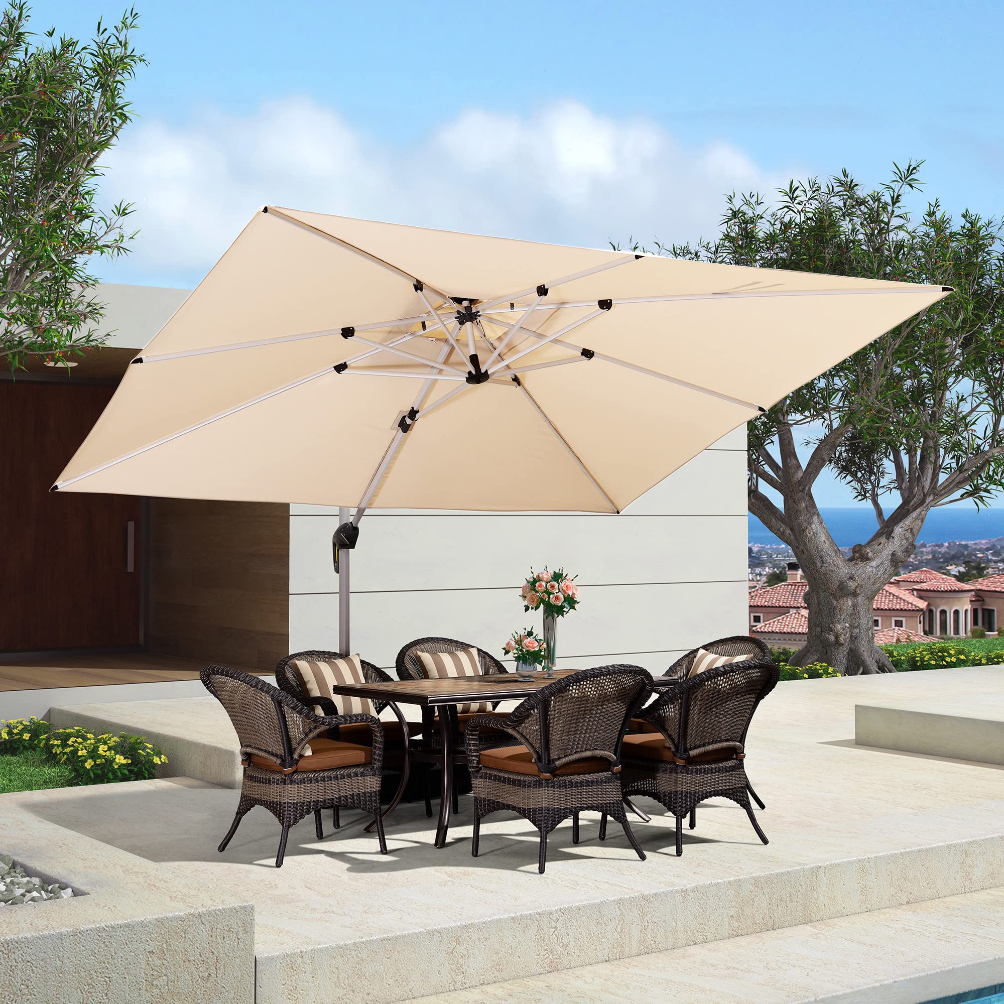 PURPLE LEAF LSGLRRCM0912-SB Umbrellas-2 - View #2