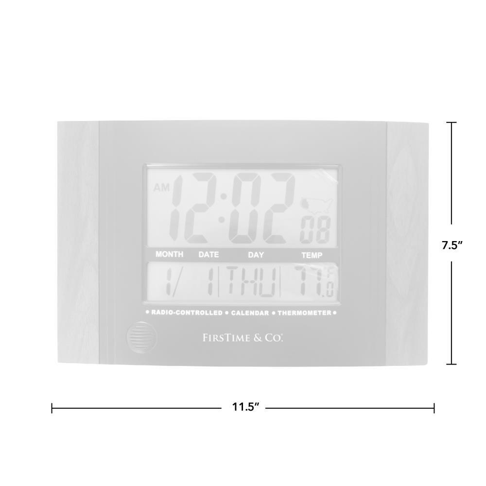 FirsTime 31022 Indoor-Outdoor-Clocks - View #3
