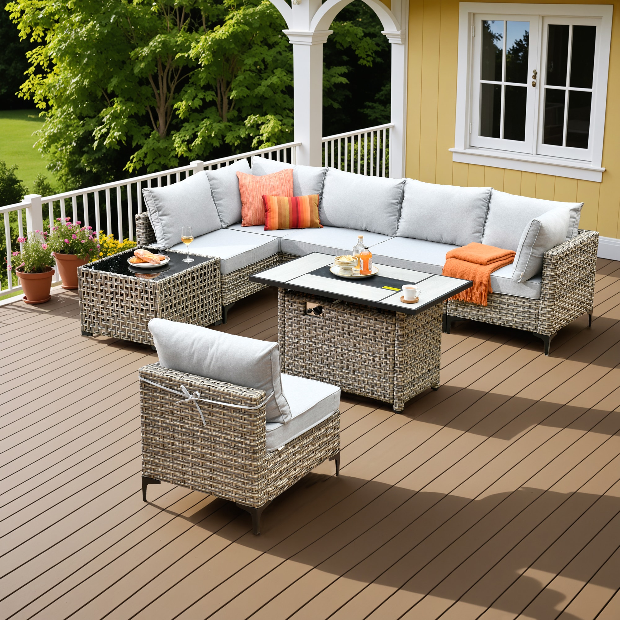 ALTRIGUS 6L-CFP-SKT408-AL Patio-Conversation-Sets - View #4