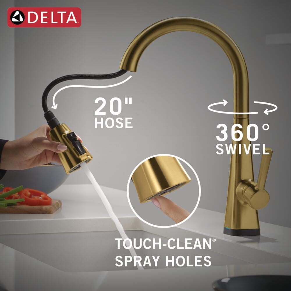 Delta 19802TLZ-GB-DST Kitchen-Faucets - View #9