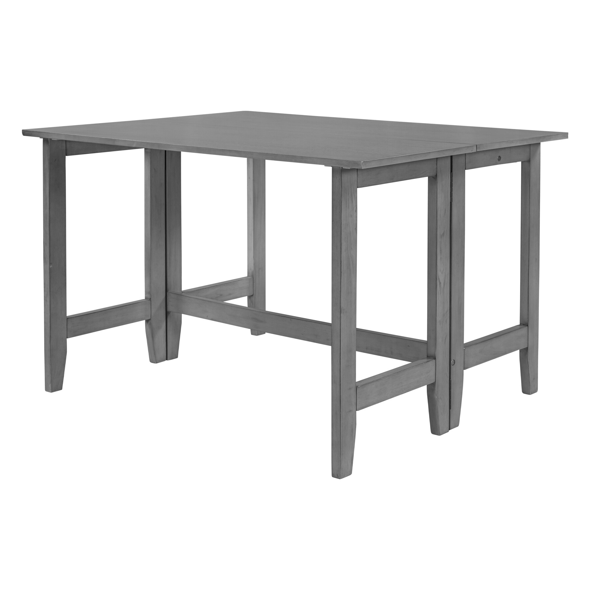 CESICIA W225-OPS-154 Patio Table Rectangle Extendable Outdoor Dining Table 18-in W x 47-in L