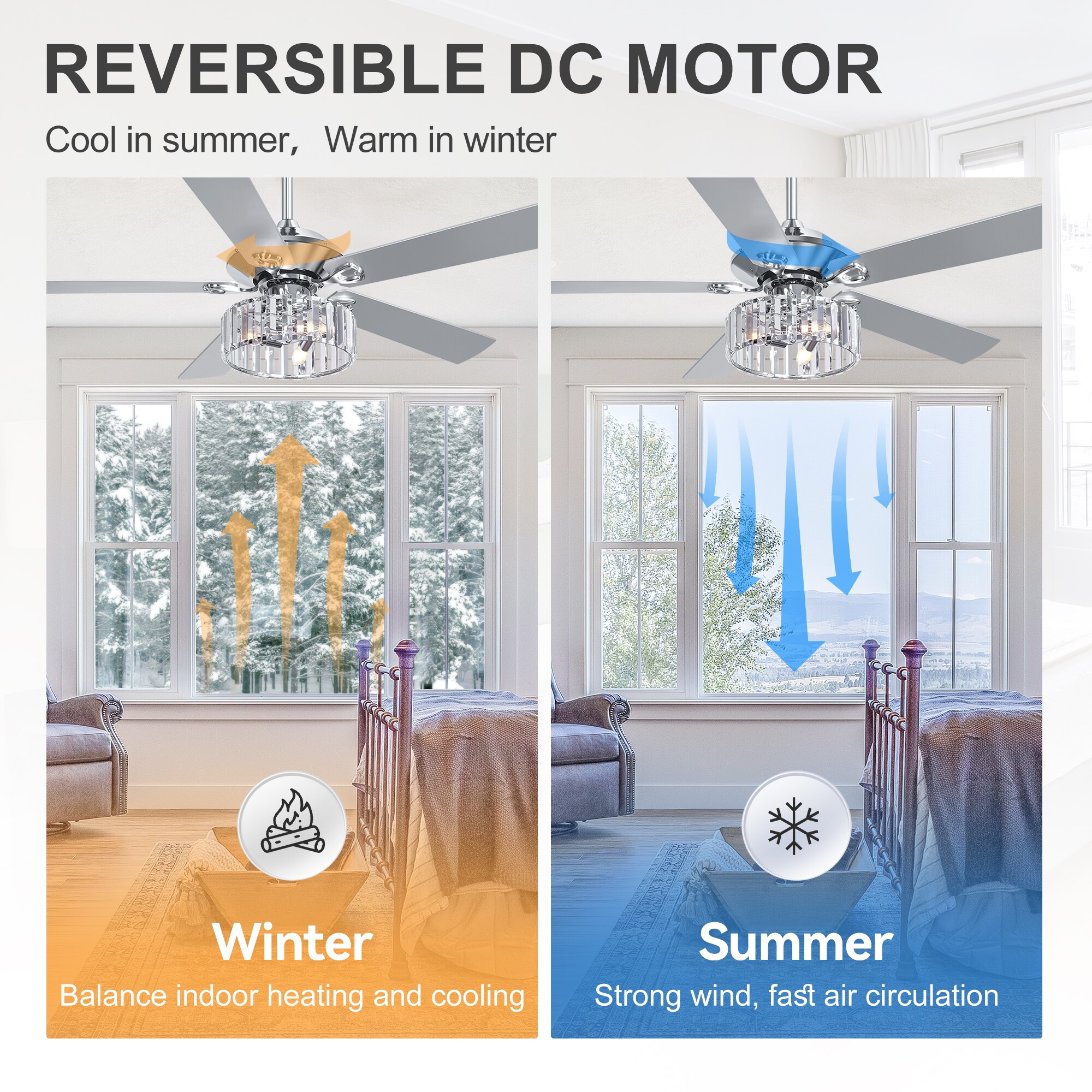 Breezary 24035-SN Ceiling-Fans - View #5