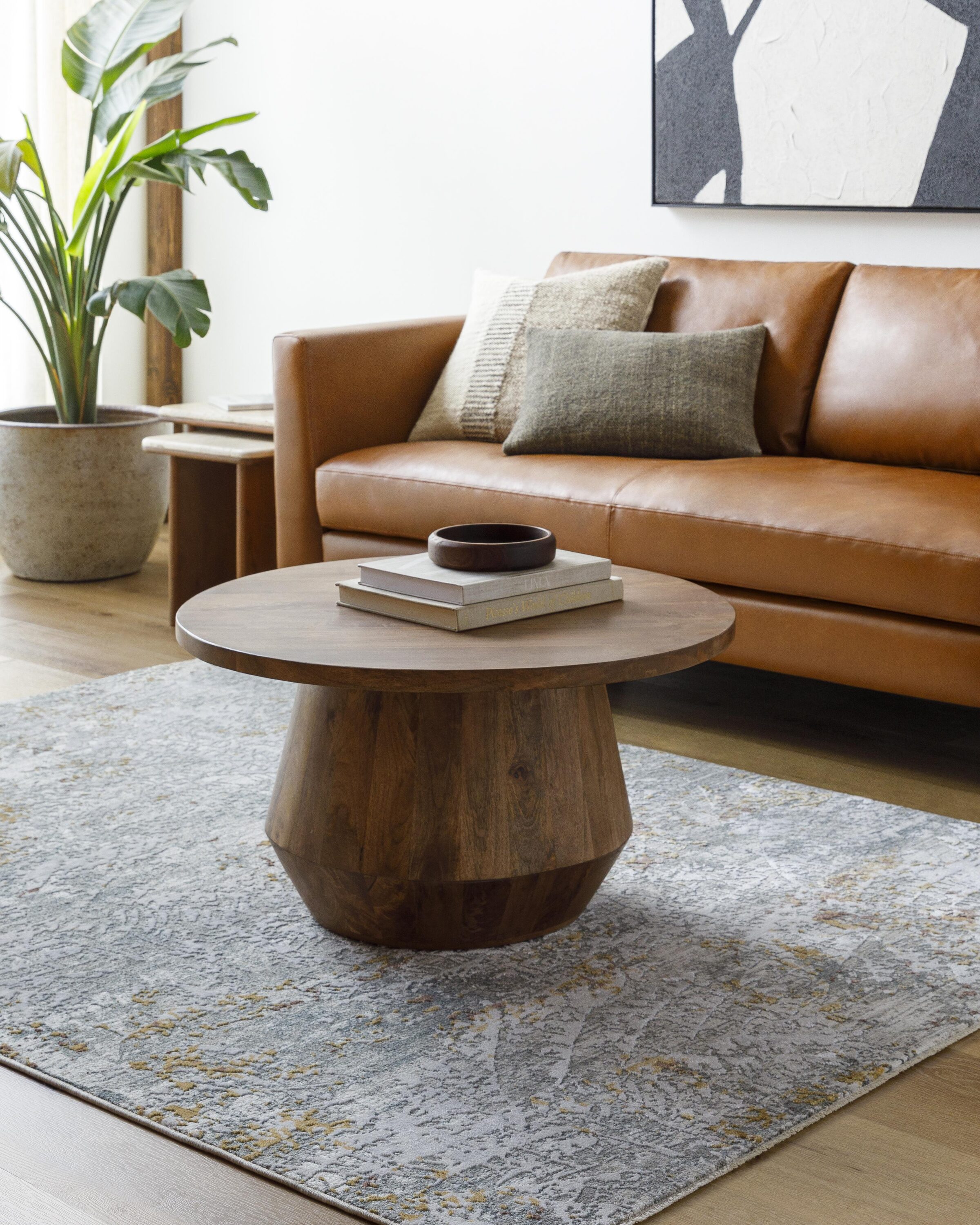 Livabliss DRE2314-6796 Dresden 6 x 9 (ft) Flatweave Gray Rectangular Indoor Mid-Century Modern Pet Friendly Area rug