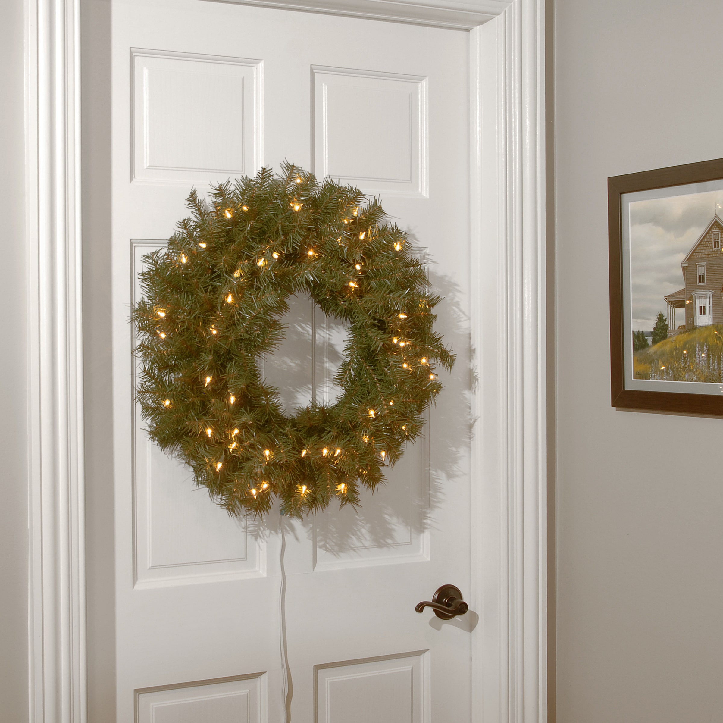 National Tree Company NF-304L-24W-1 Artificial-Christmas-Wreaths - View #4