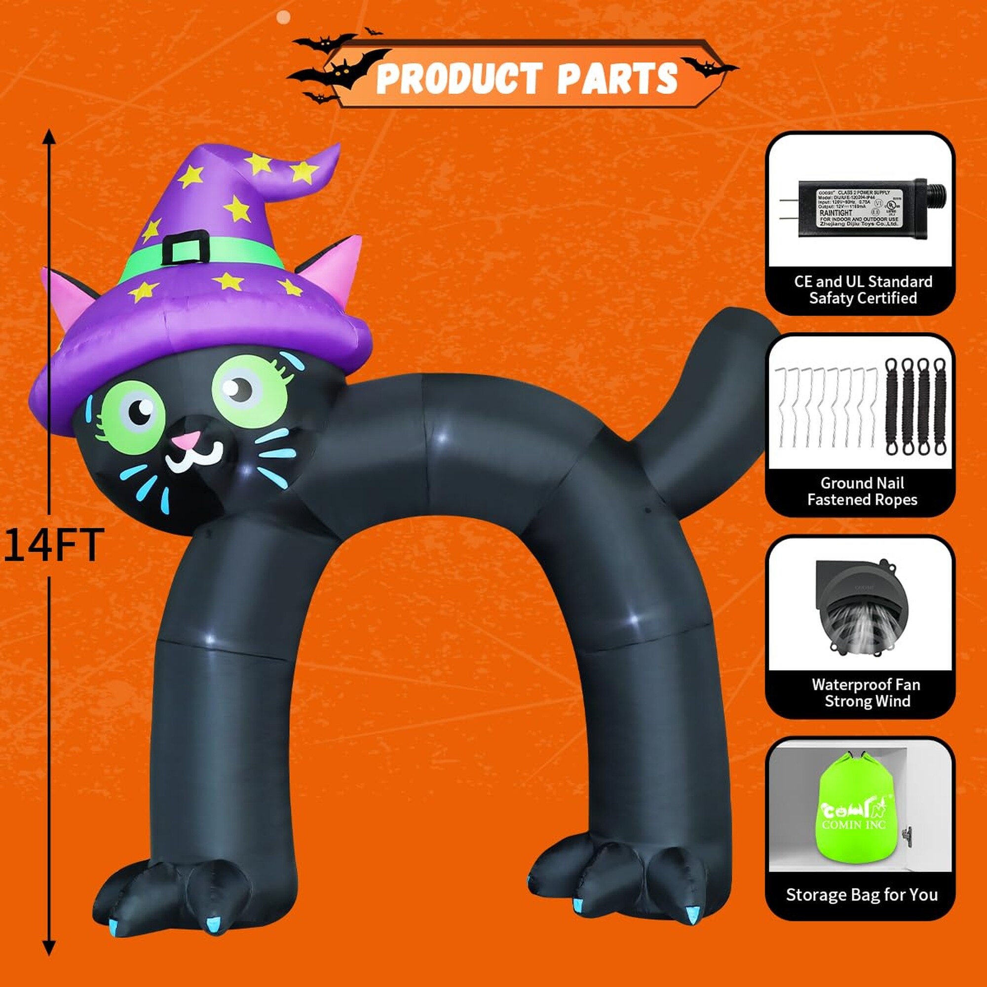 Numhew NHBEN538166 Outdoor-Halloween-Decor - View #2