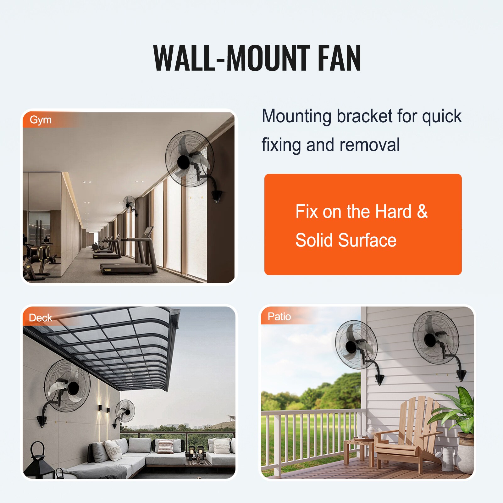 VEVOR GYBGSFS2JT20XQYKAV1 Wall-Mounted-Fans - View #9