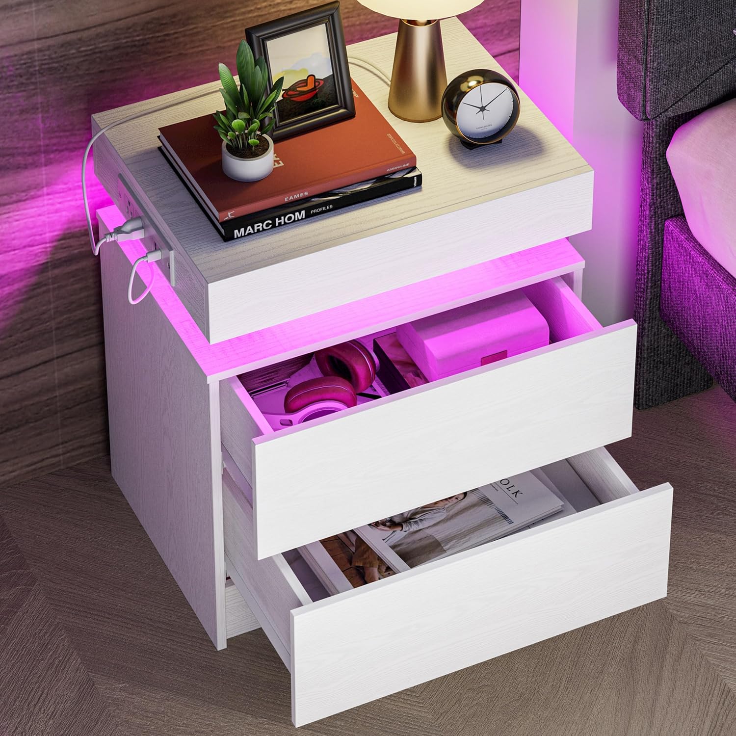 Likimio R0BB6HFKJPJ1WIAK nightstands - View #2