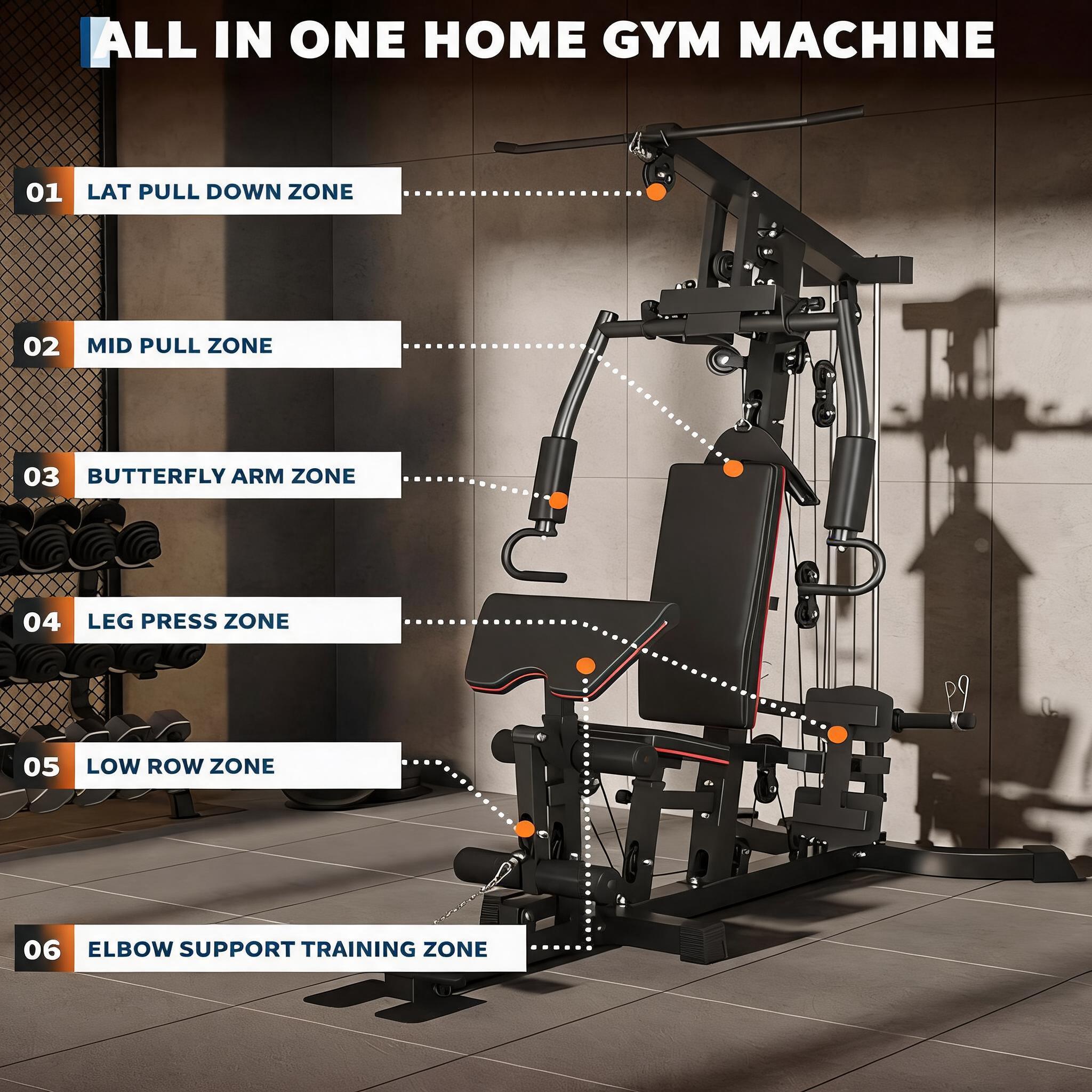 GarveeLife FOBRHEH10IFAPJ6VO4 Lat-Pull-Down-Machines - View #5