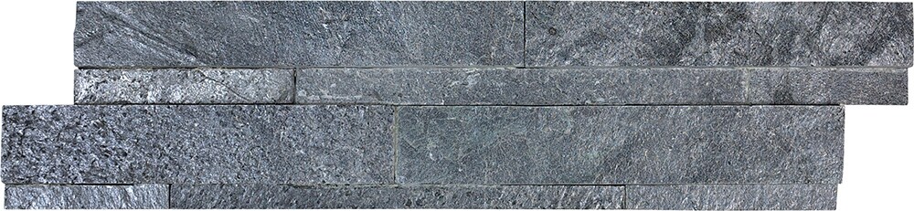 Satori 5004-0002-0 Silver 6-in x 24-in Metallic Natural stone Stone look Standard 6.00-sq ft Carton )