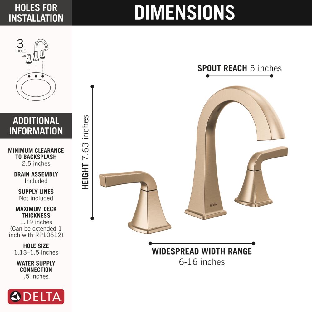 Delta 35854LF-CZ Lavatory-Faucets - View #5