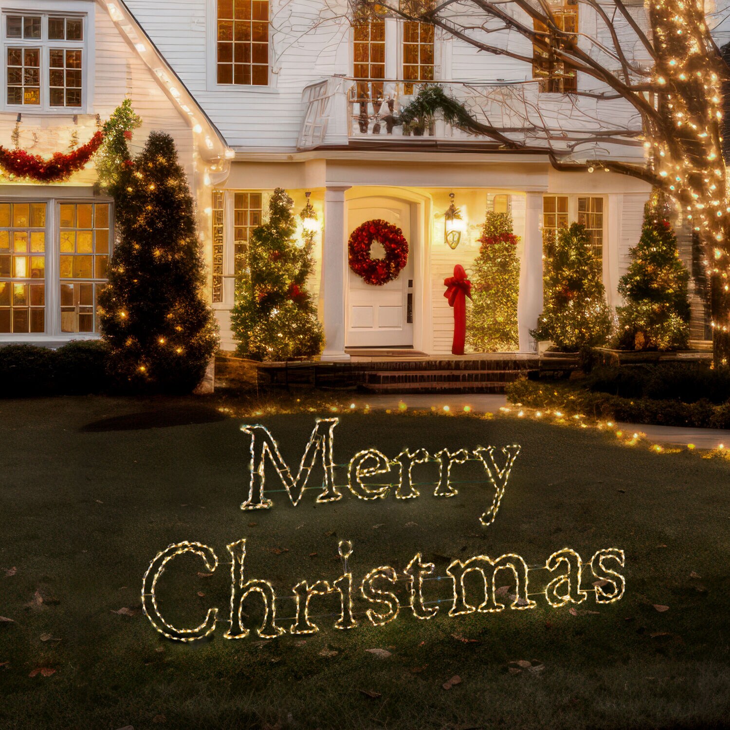 Fraser Hill Farm FFCHLED240-MC0-WT Outdoor-Christmas-Decor - View #10