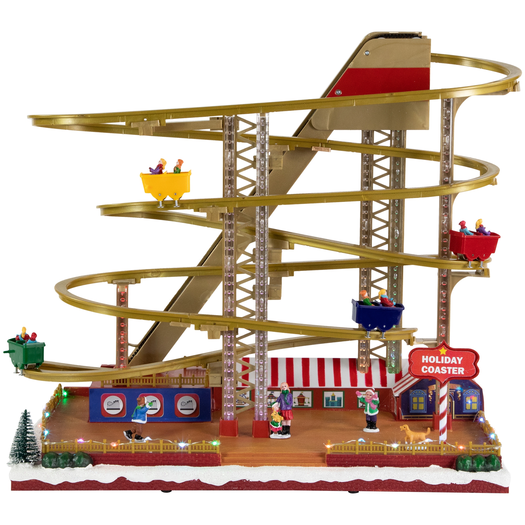 Northlight 35681675 Animatronic Lighted Musical Village scene