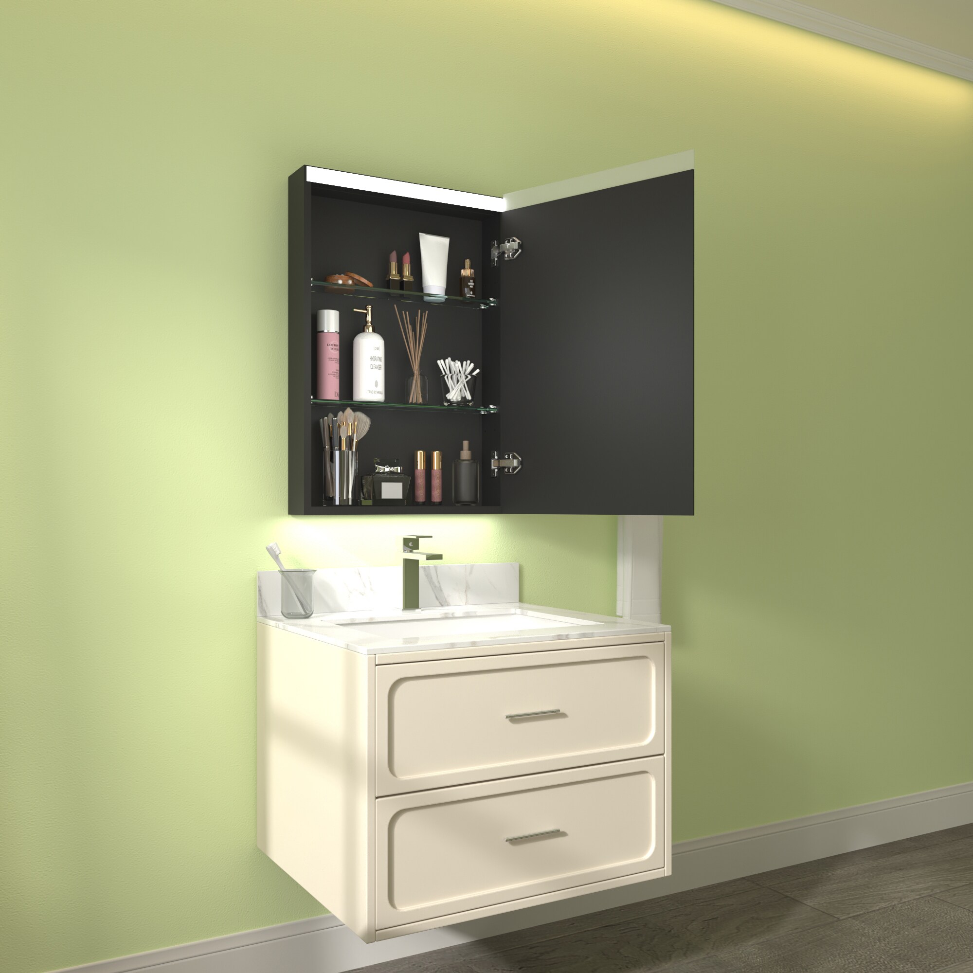 ExBrite EBMC2030V2R1 Bathroom-Medicine-Cabinets - View #9