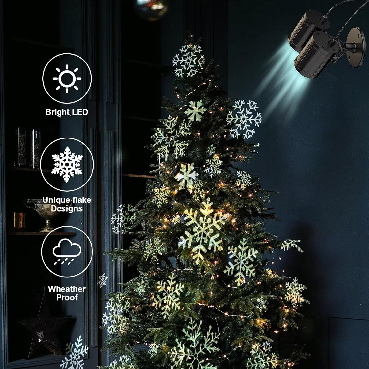 Etokfoks LET1125L35 Christmas-Light-Show-Projectors - View #2