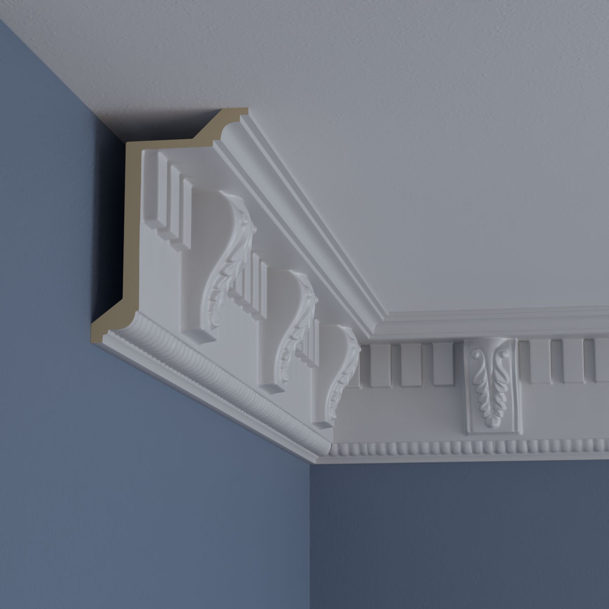 Ekena Millwork MLD06X03X06DE-CASE-2 Crown-Moulding - View #9