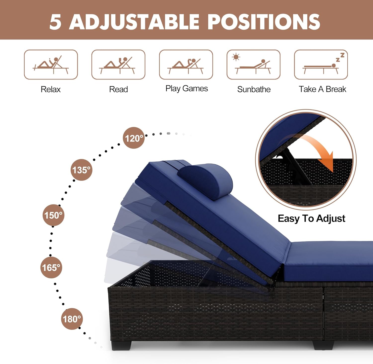 Qeetex DHZ-PHO-12E1Q302 Patio-Sofas-Daybeds - View #3