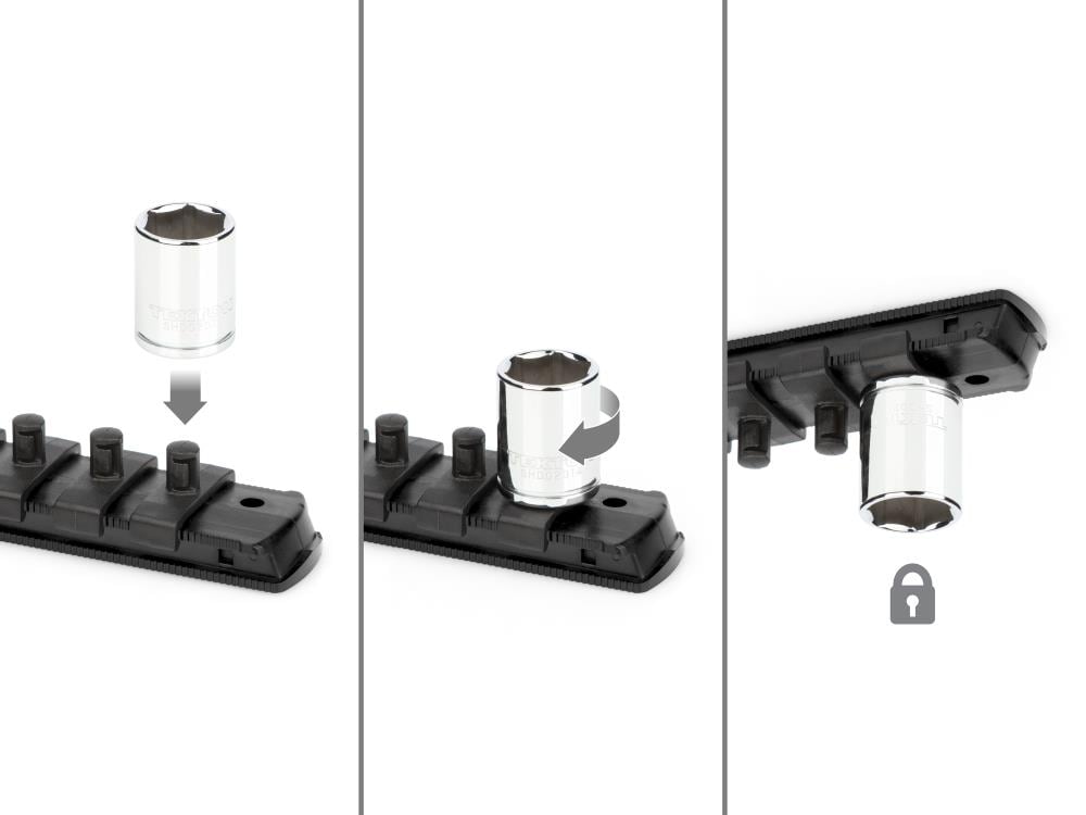 TEKTON 11-Piece Standard (SAE) 1/4-in Drive 6-point Set Shallow Socket ...