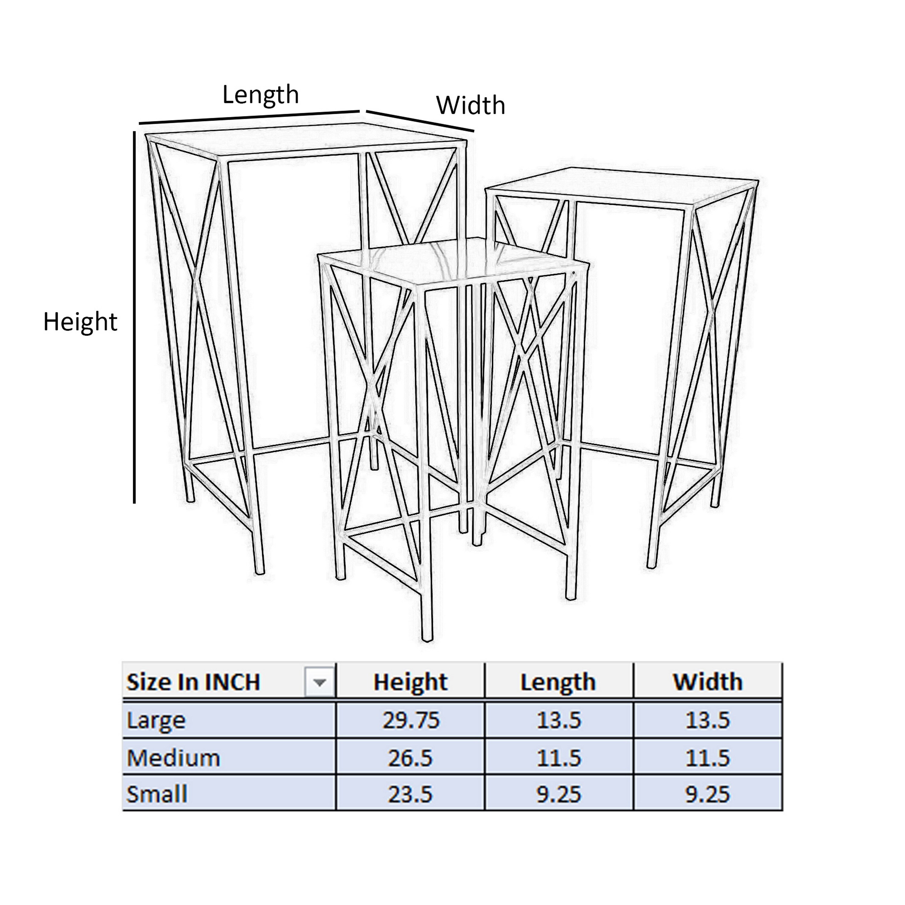 Benzara BM315900 Plant-Stand - View #5
