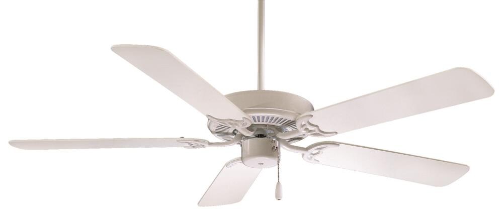Minka Aire Contractor 42-in White Indoor Ceiling Fan (5-Blade)