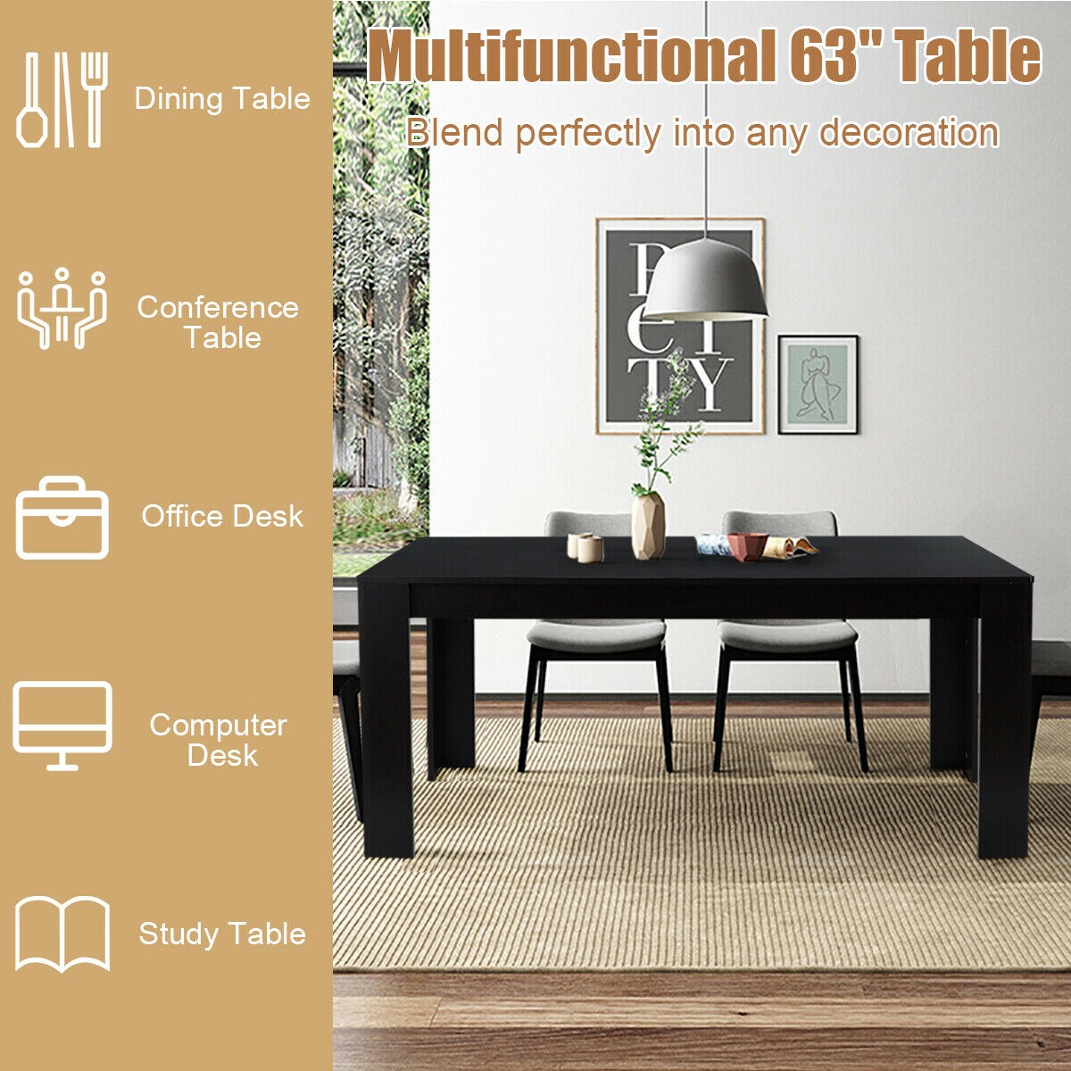 CASAINC WF-HW63113-LA Dining-Tables - View #6