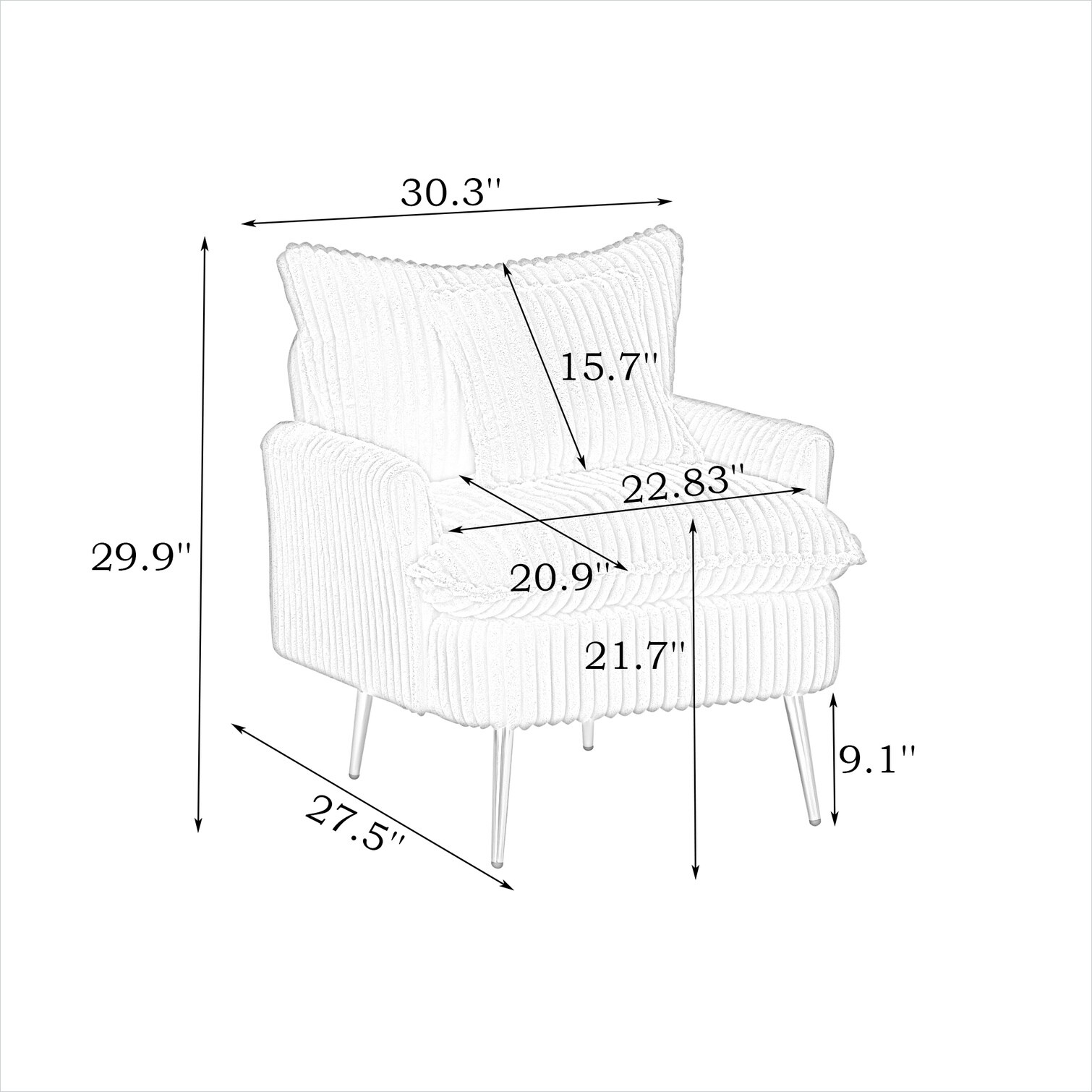 SunJet IM0KM42YCH5B Sofas-Loveseats - View #2