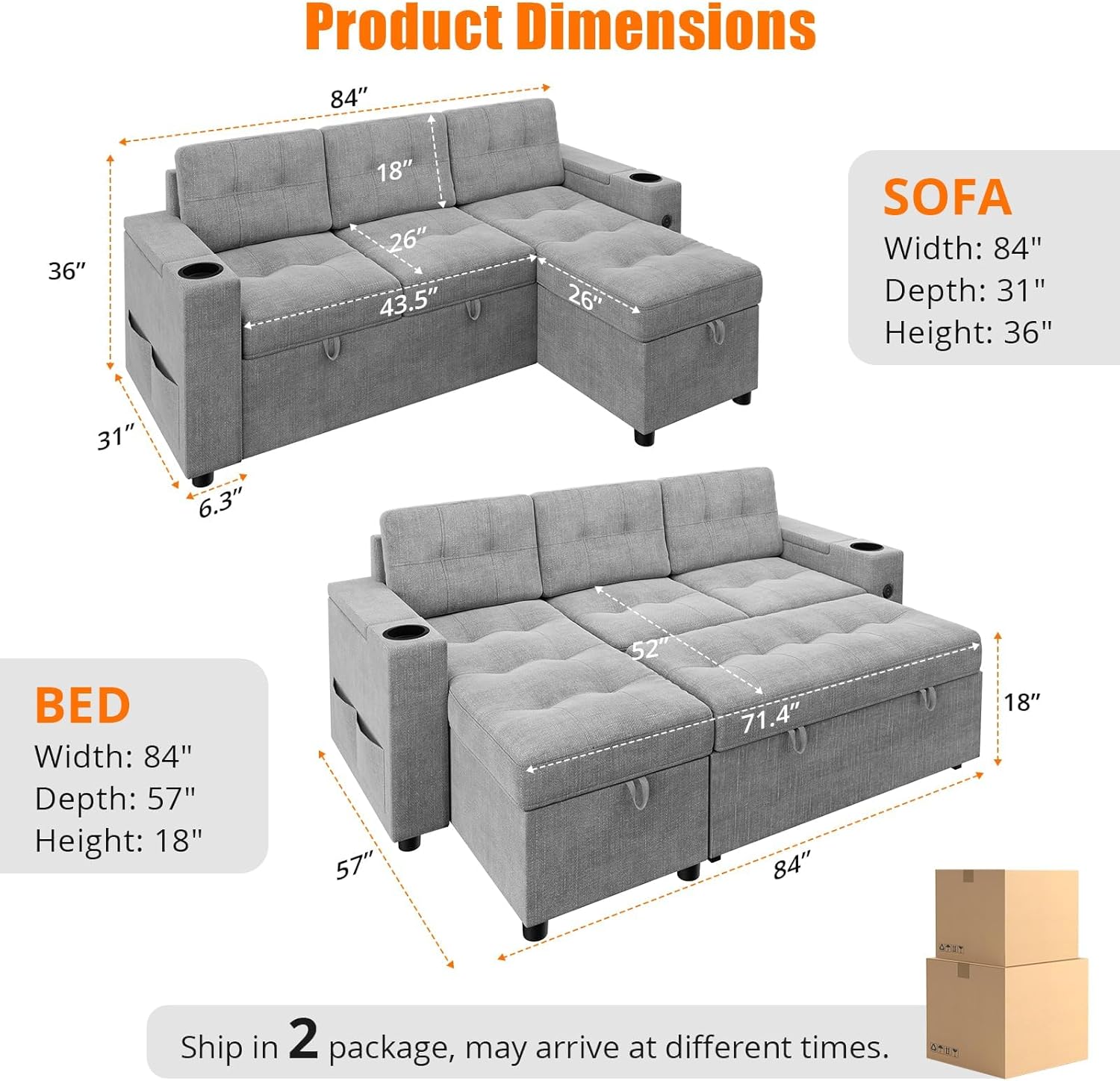 WhizMax PD-PHO-16K7BD58 futons - View #2