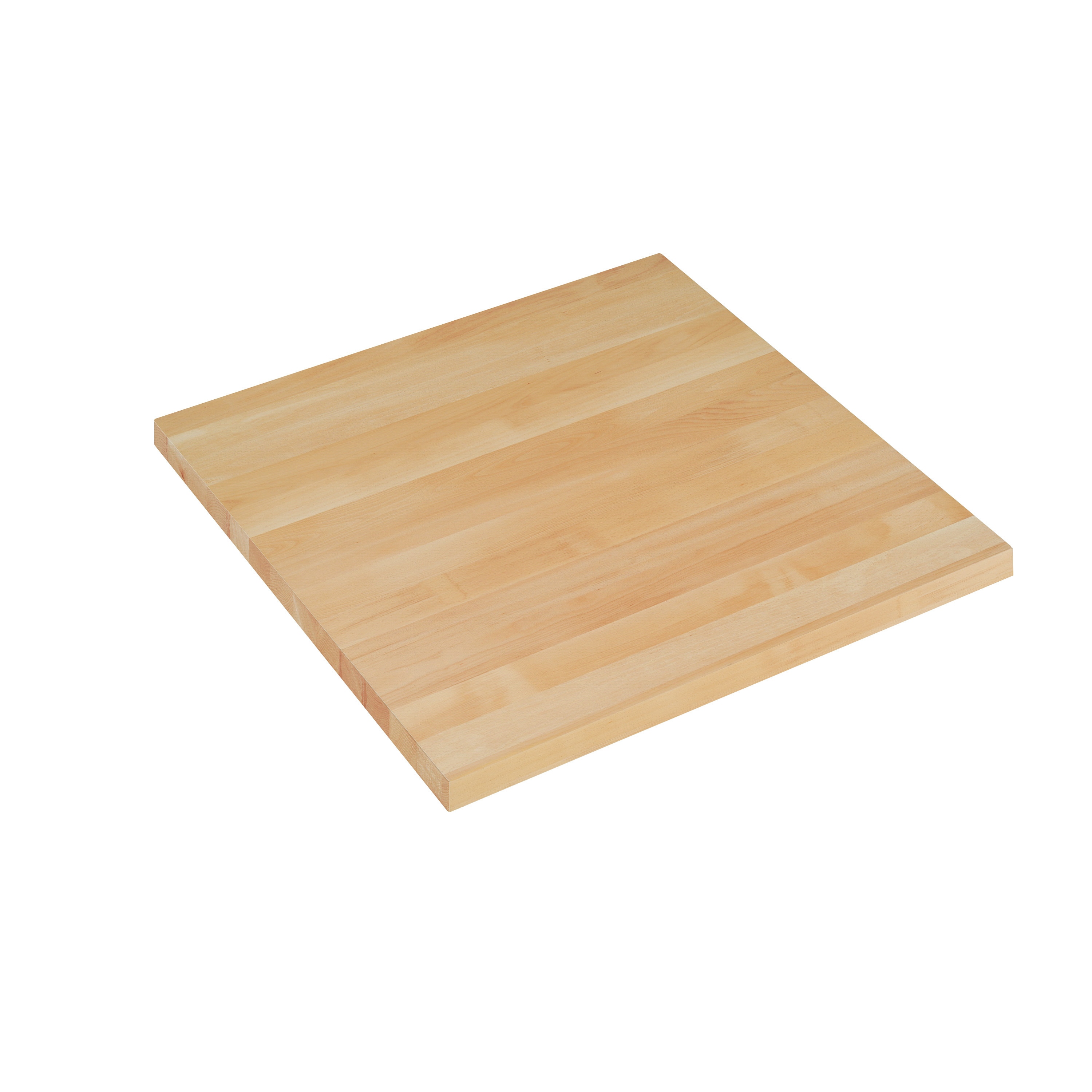 Flash Furniture 196861198700 Bennett 36x36 Solid Wood Indoor 1.5 Inch Thick Rectangular Tabletop in Natural
