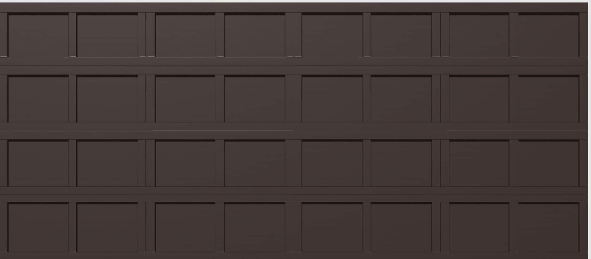 Wayne Dalton WD9405BR167 Classic Steel Model 9405 16-ft x 7-ft Insulated Brown Double Garage Door