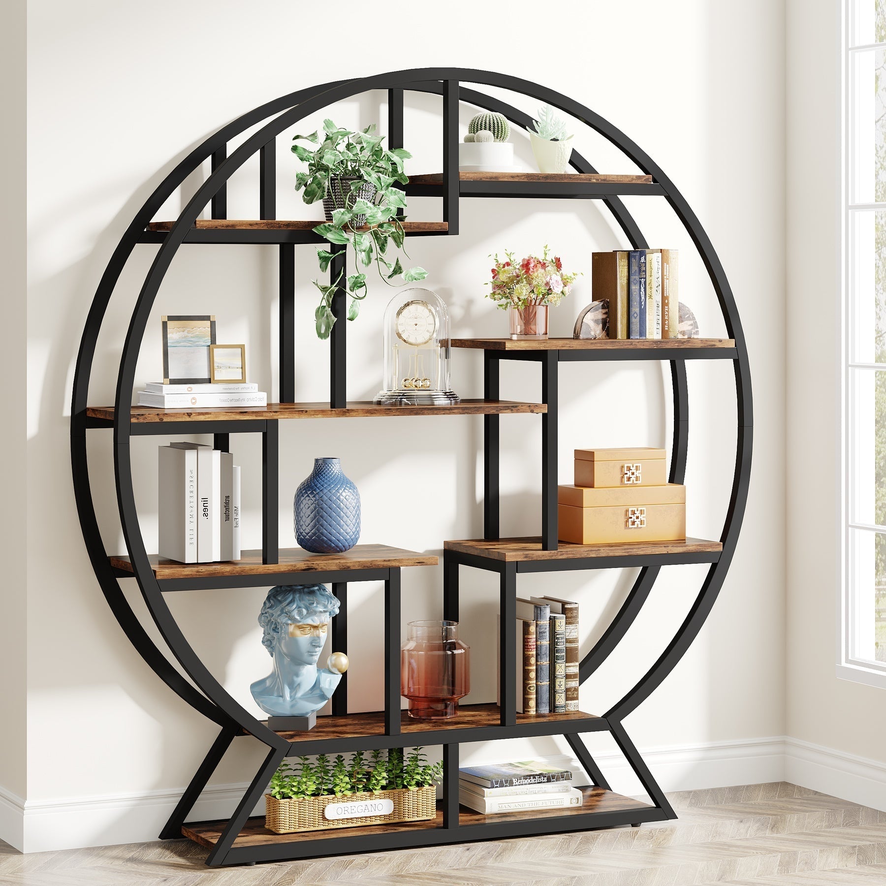 Tribesigns HOGA-YS0271 bookcases - View #2