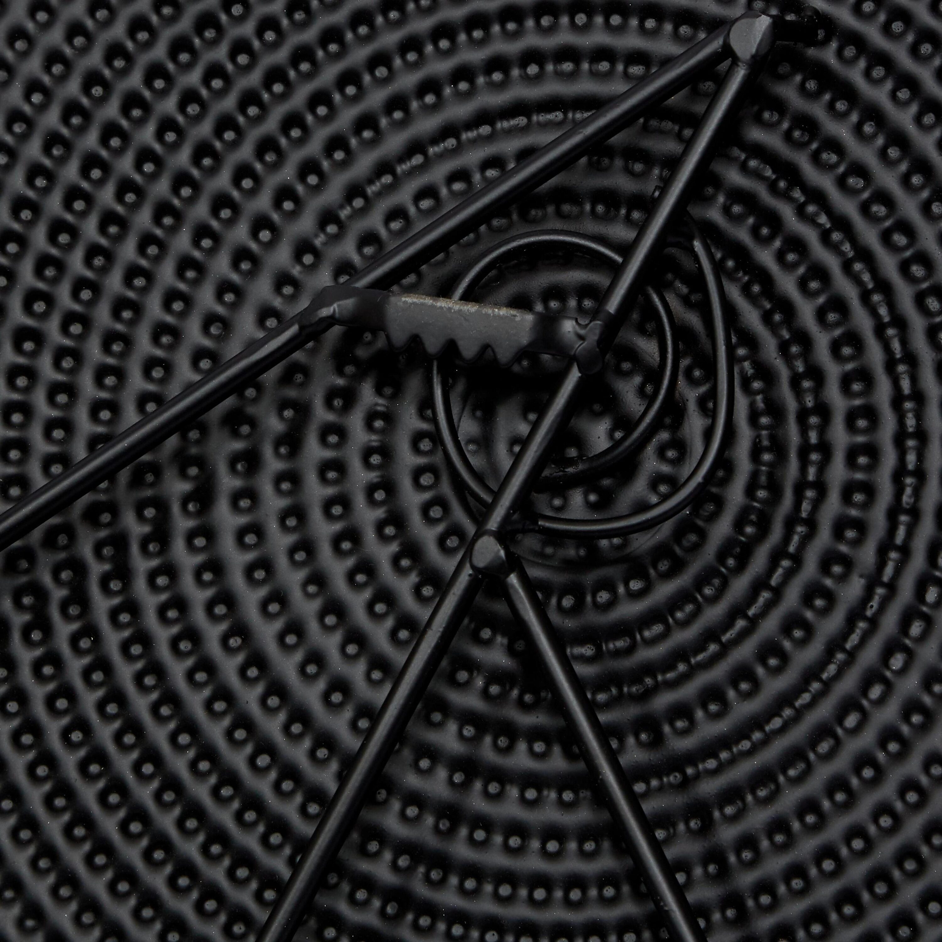 Black Iron Contemporary Abstract Wall Sculpture