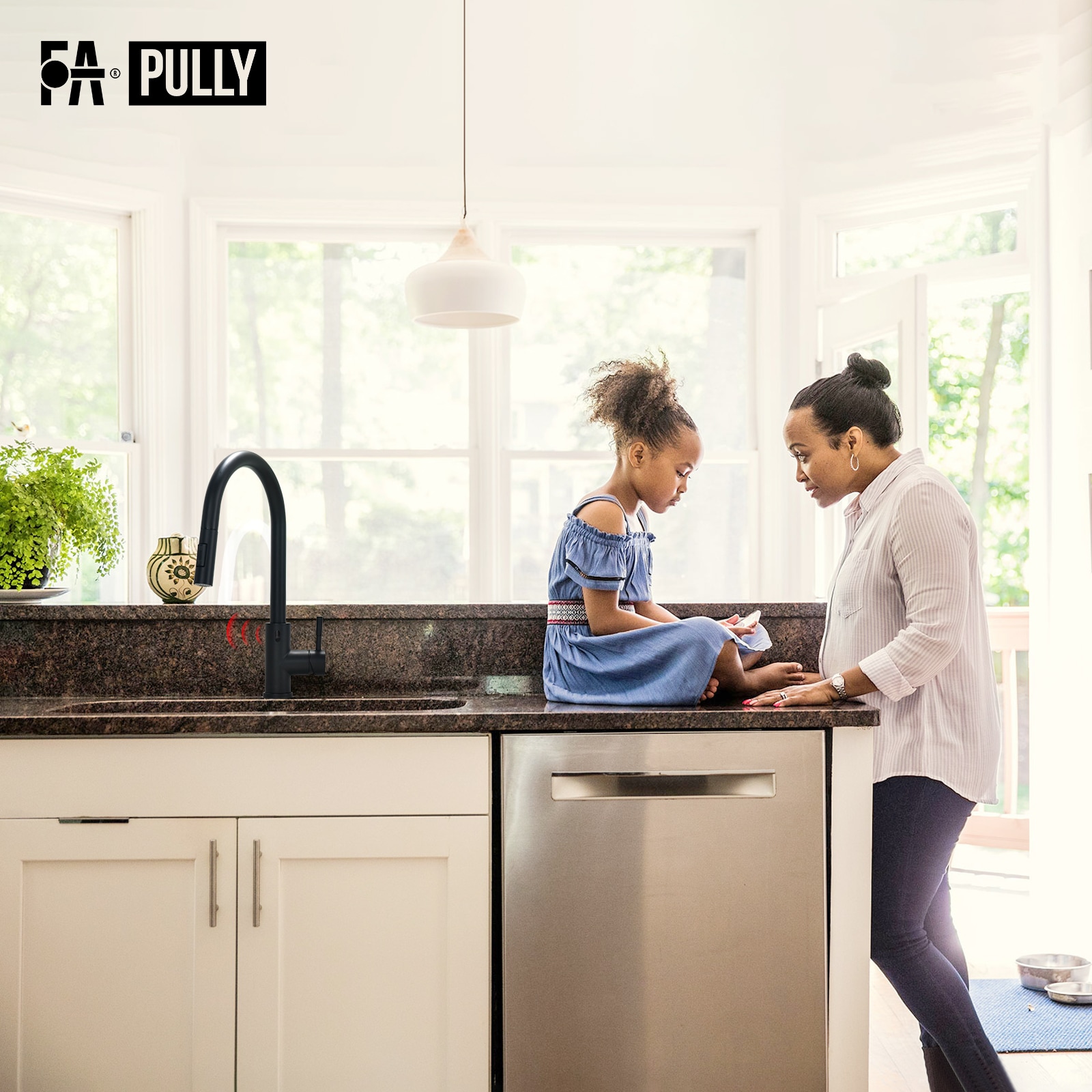 Fapully FA-B-1009B-IS Kitchen-Faucets - View #10