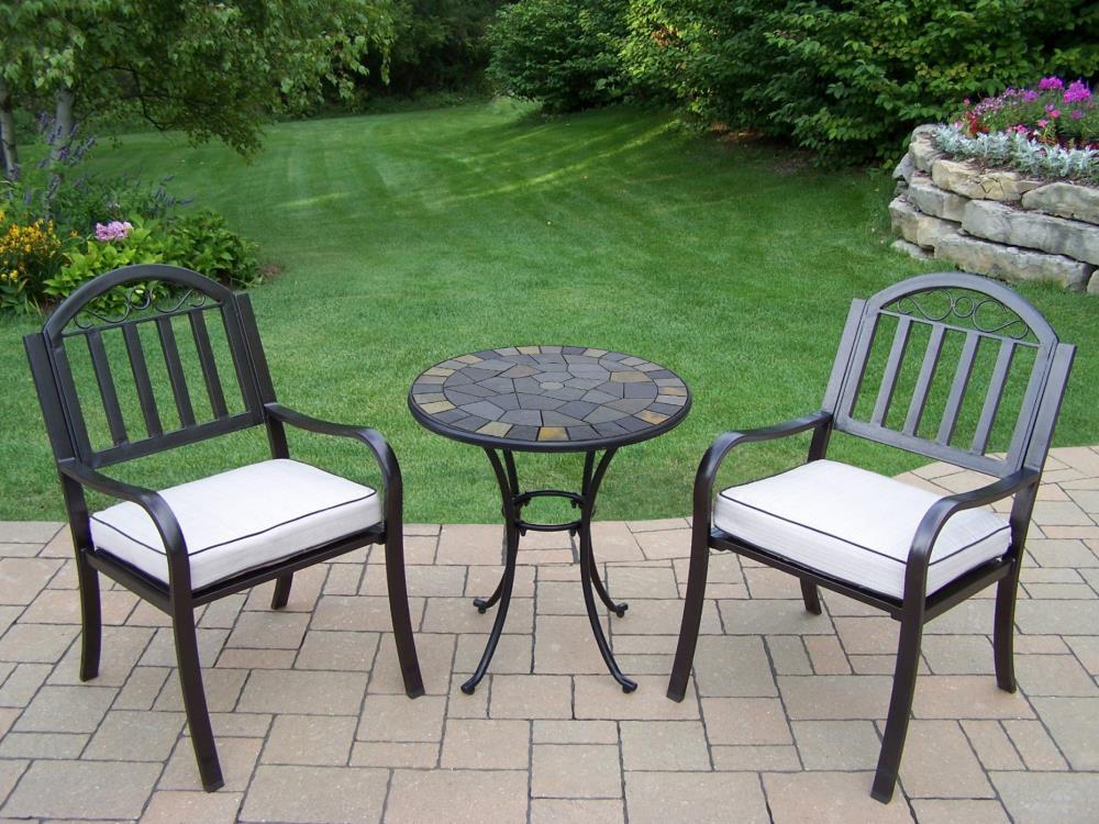 3 piece best sale bistro set lowes