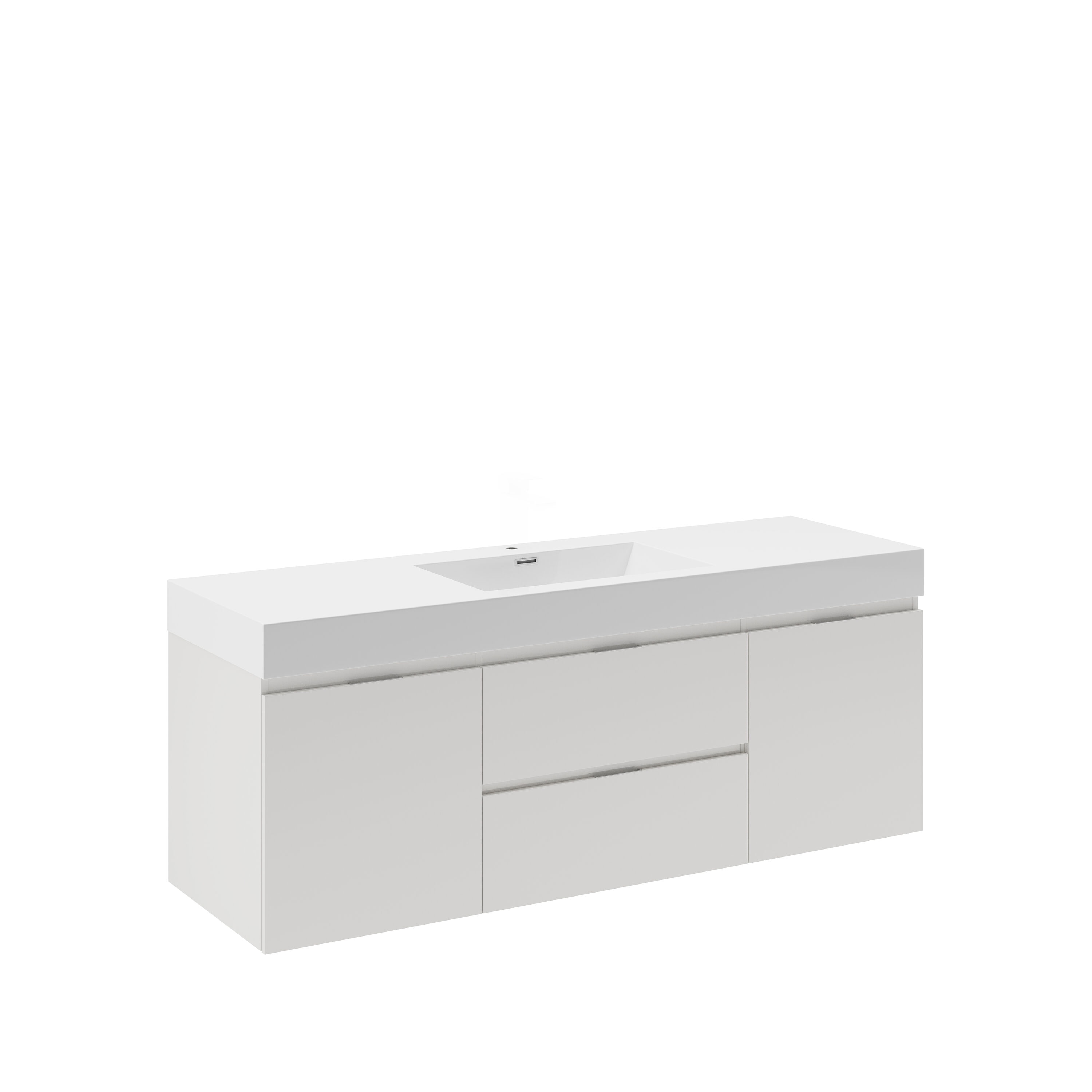 Fresca FCB8360WH-I Bath-Vanity-Combo - View #2