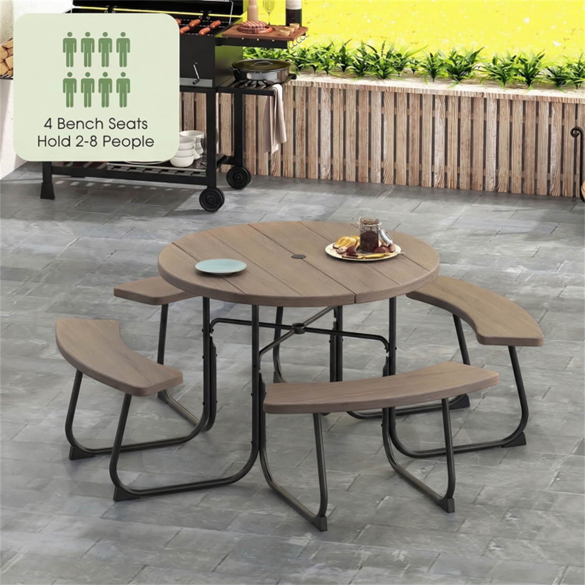 BABOOM BOM-021AAE-OR Picnic-Tables - View #8