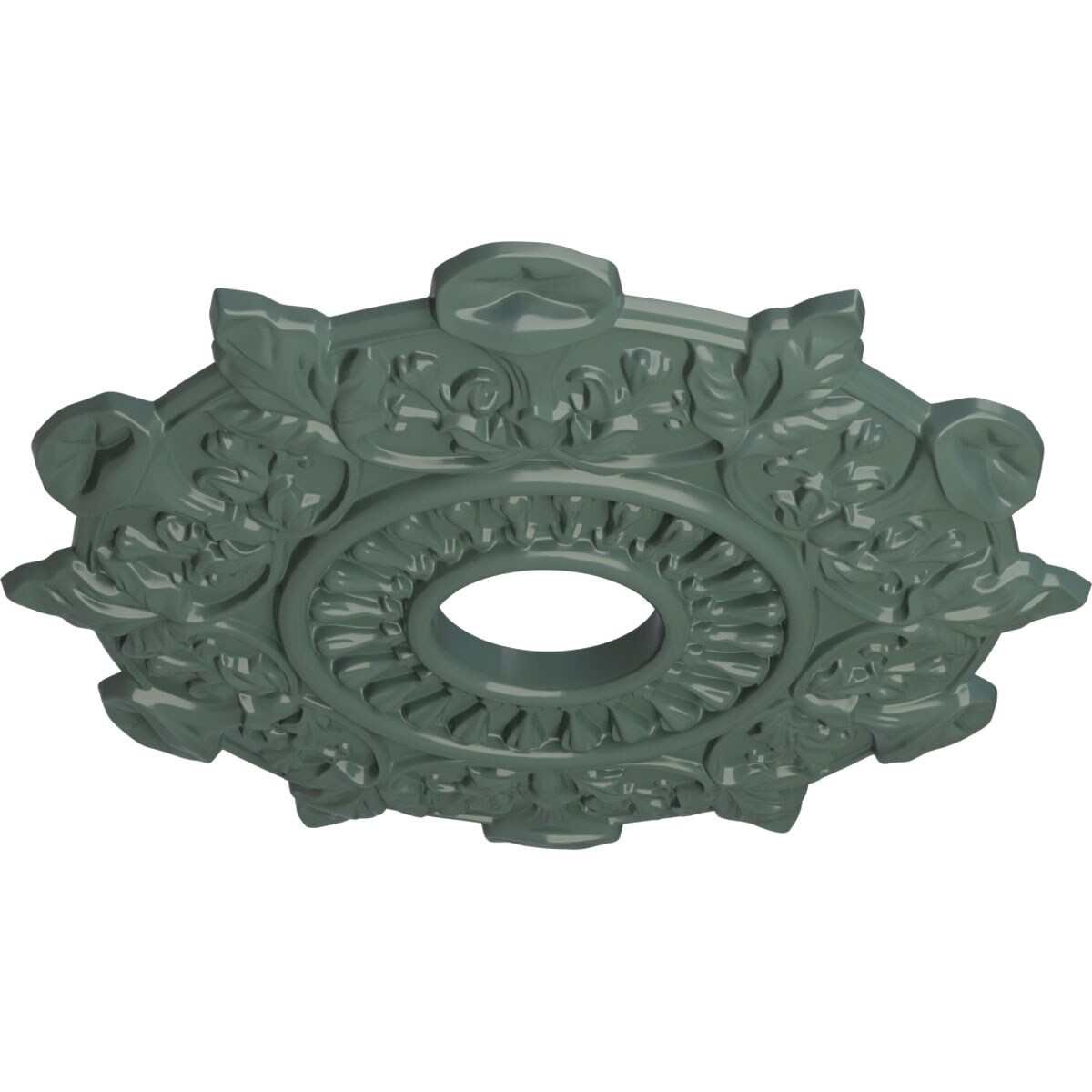 Ekena Millwork CM17PRCBF Ceiling-Medallions - View #2