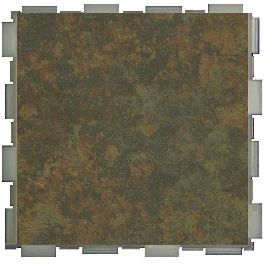 SnapStone 11-002-01-01 Interlocking Moss 6-in x 6-in Glazed Porcelain Tile (3-sq. ft/ Carton)