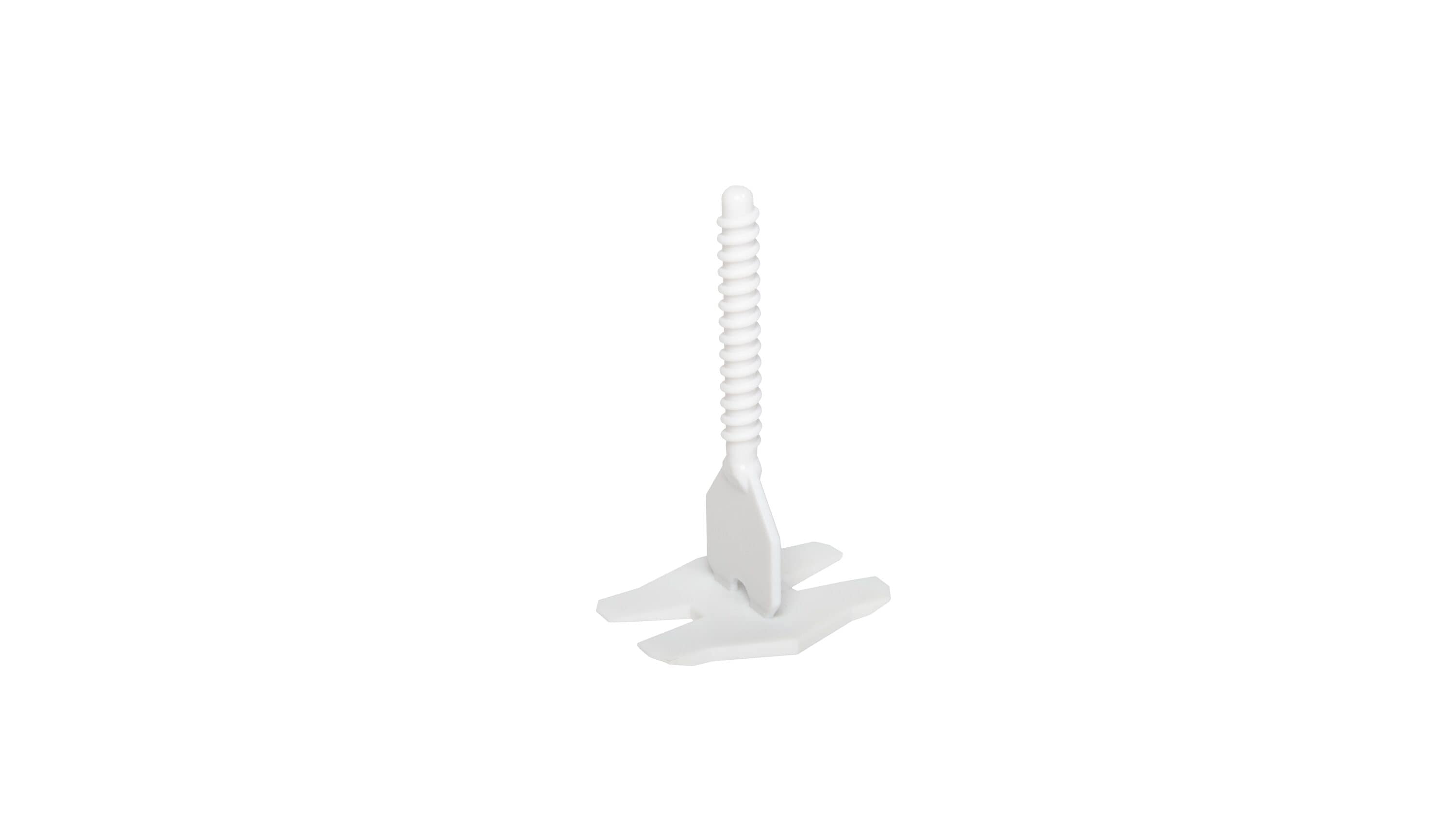 RUBI 35942 1/16-in Plastic Clip Tile Spacer and Leveling System ( 2400 -Pack )