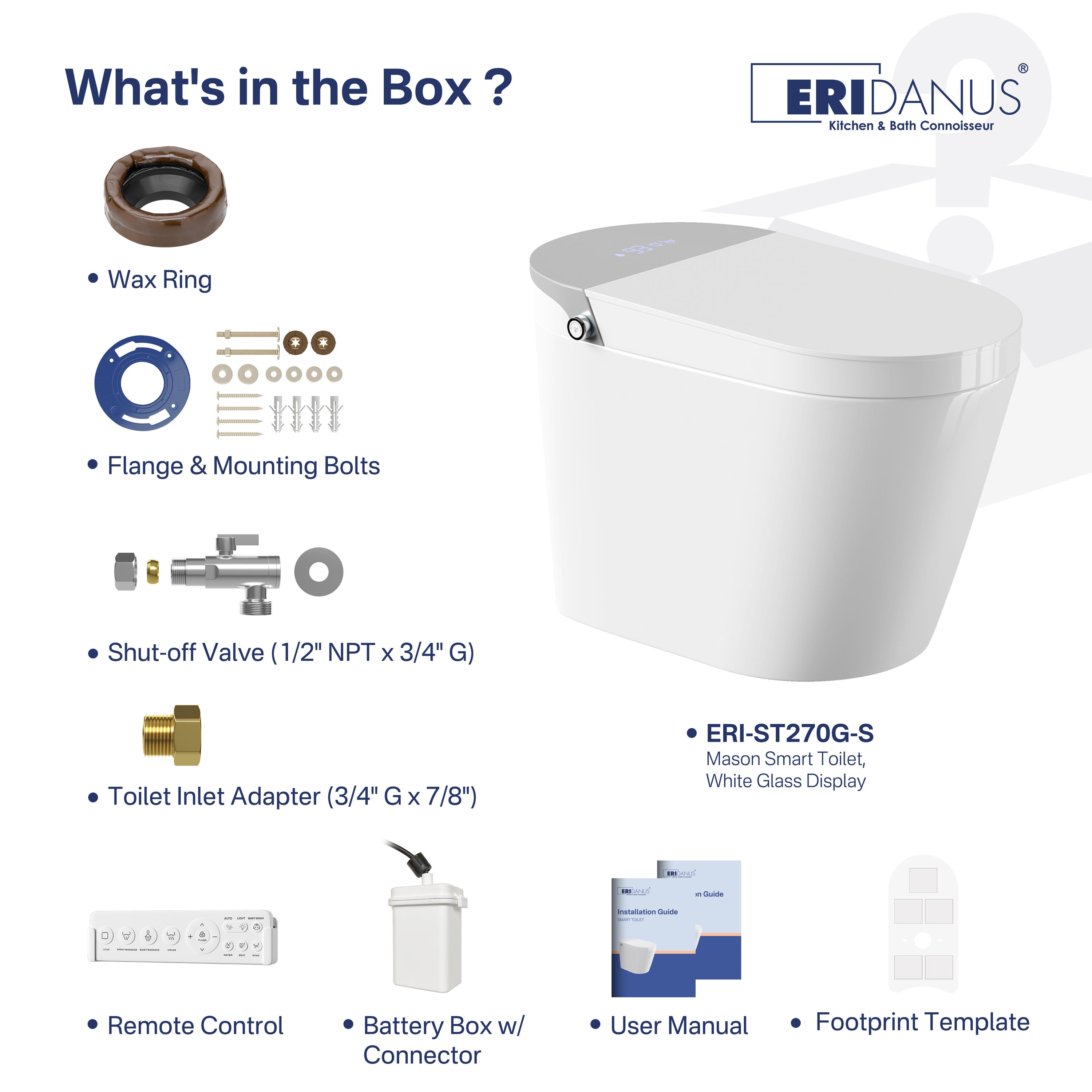 Eridanus ERI-ST270G-S toilets - View #16