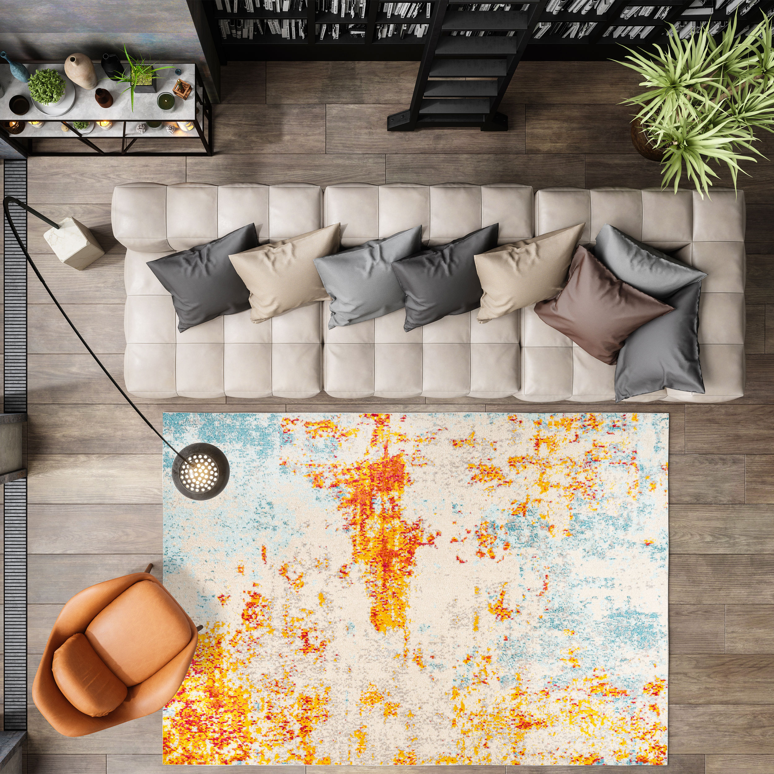 JONATHAN  Y CTP114B-8 rugs - View #6