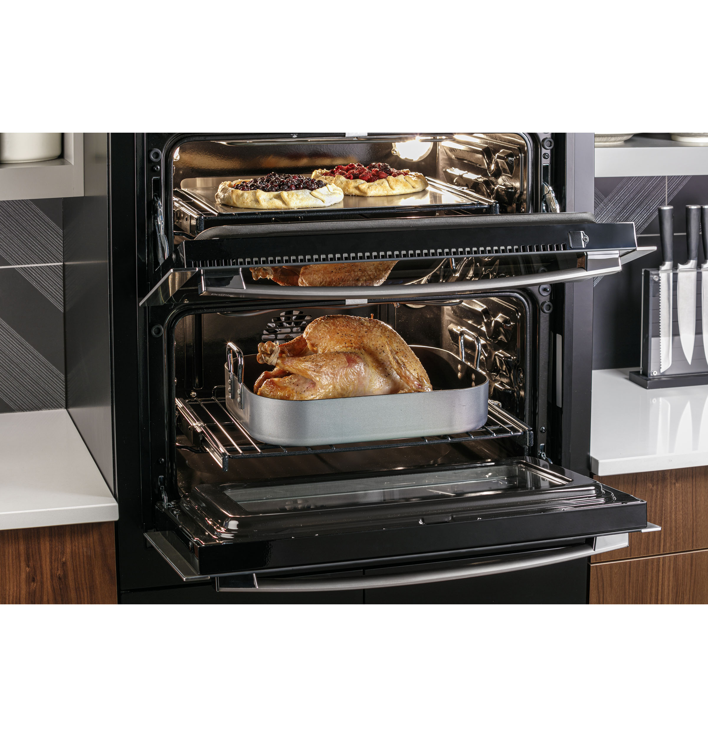 GE PTS9200SNSS Dwall-Elec-Oven - View #10