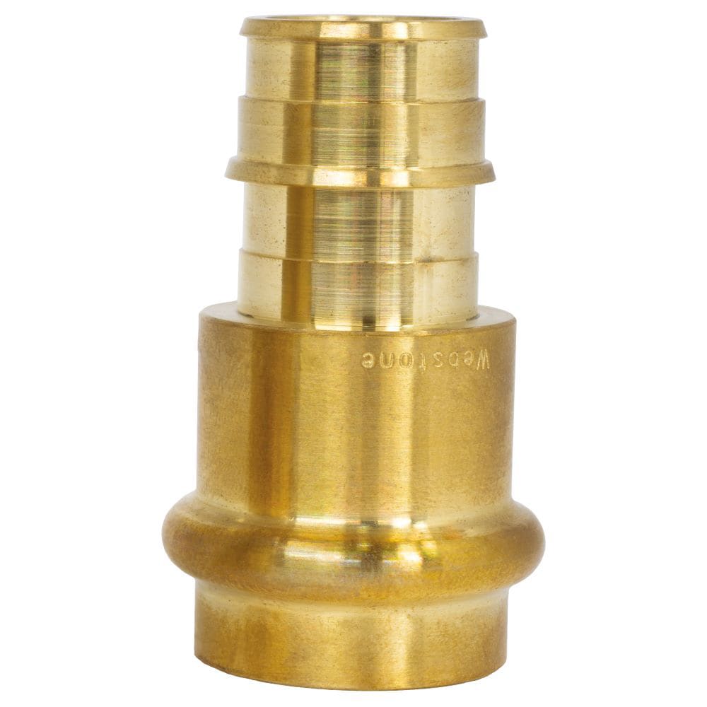 NIBCO H-36802W-N2 10-Pack 1/2-in x 1/2-in Press-Fit Coupling Fitting