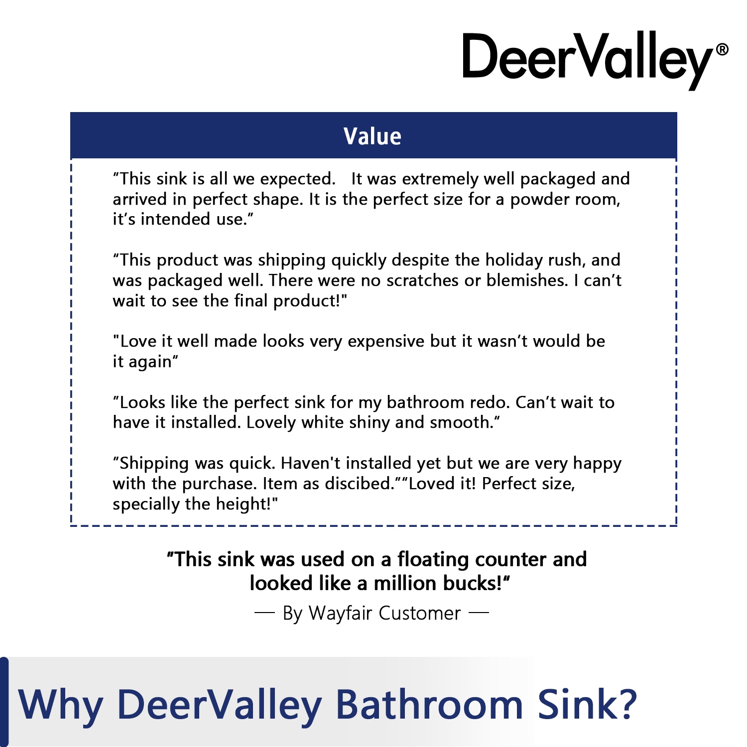 DeerValley DV-1V032 Bath-Sink - View #8