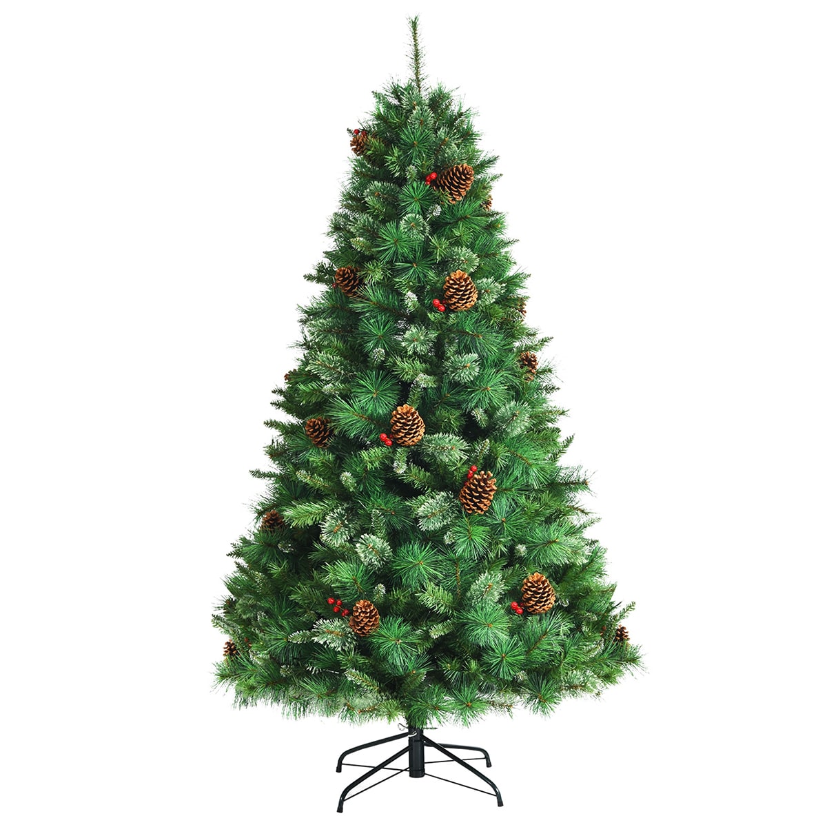 WELLFOR CM-HWY-23488 6-Feet Artificial Christmas Tree
