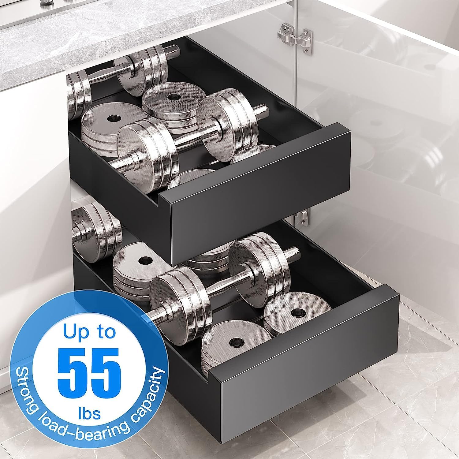 Kitstorack KS-B0D4-FG7B5D Pull-Out-Cabinet-Baskets - View #4